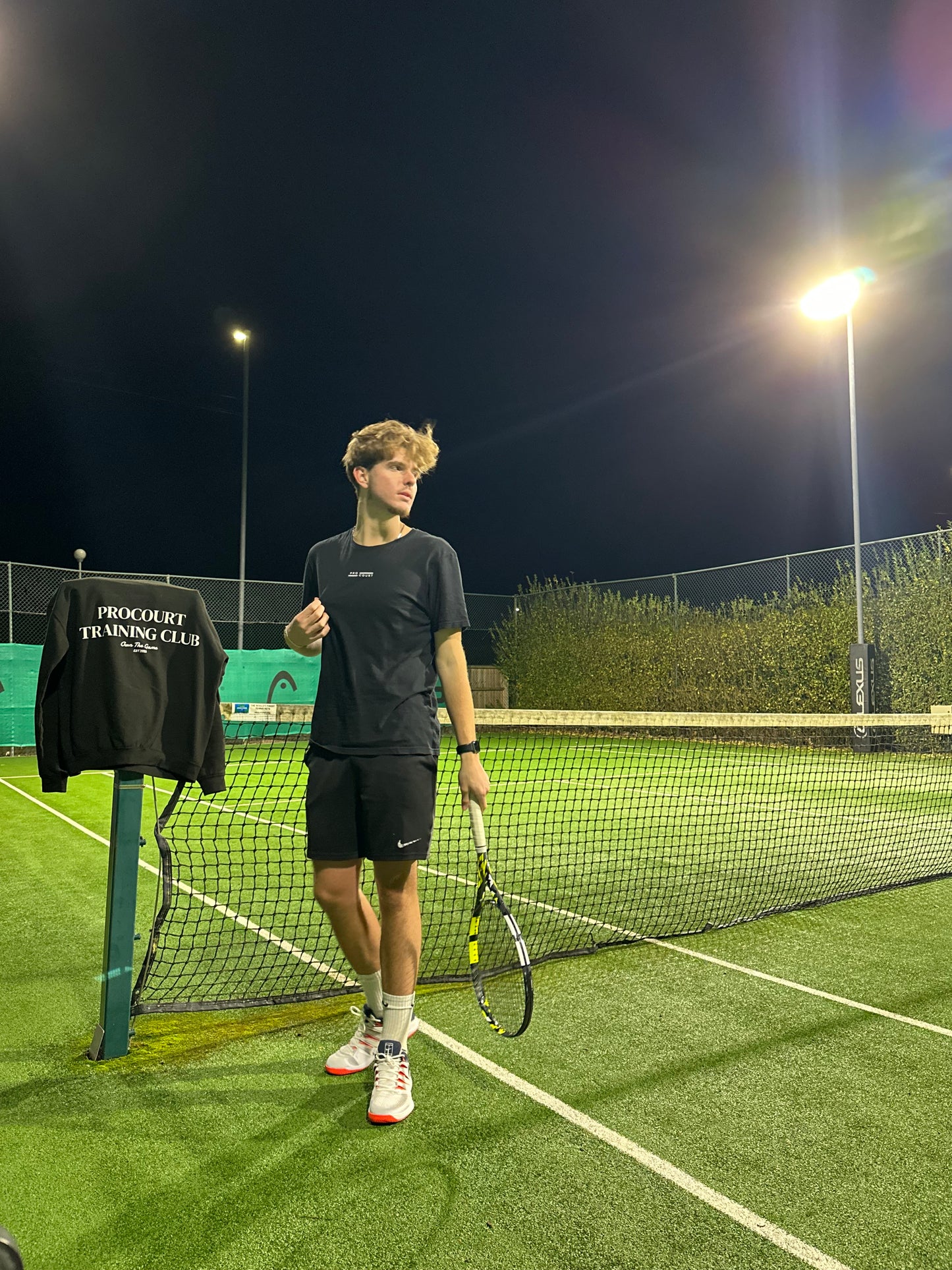 ProCourt Training Club Black T-Shirt