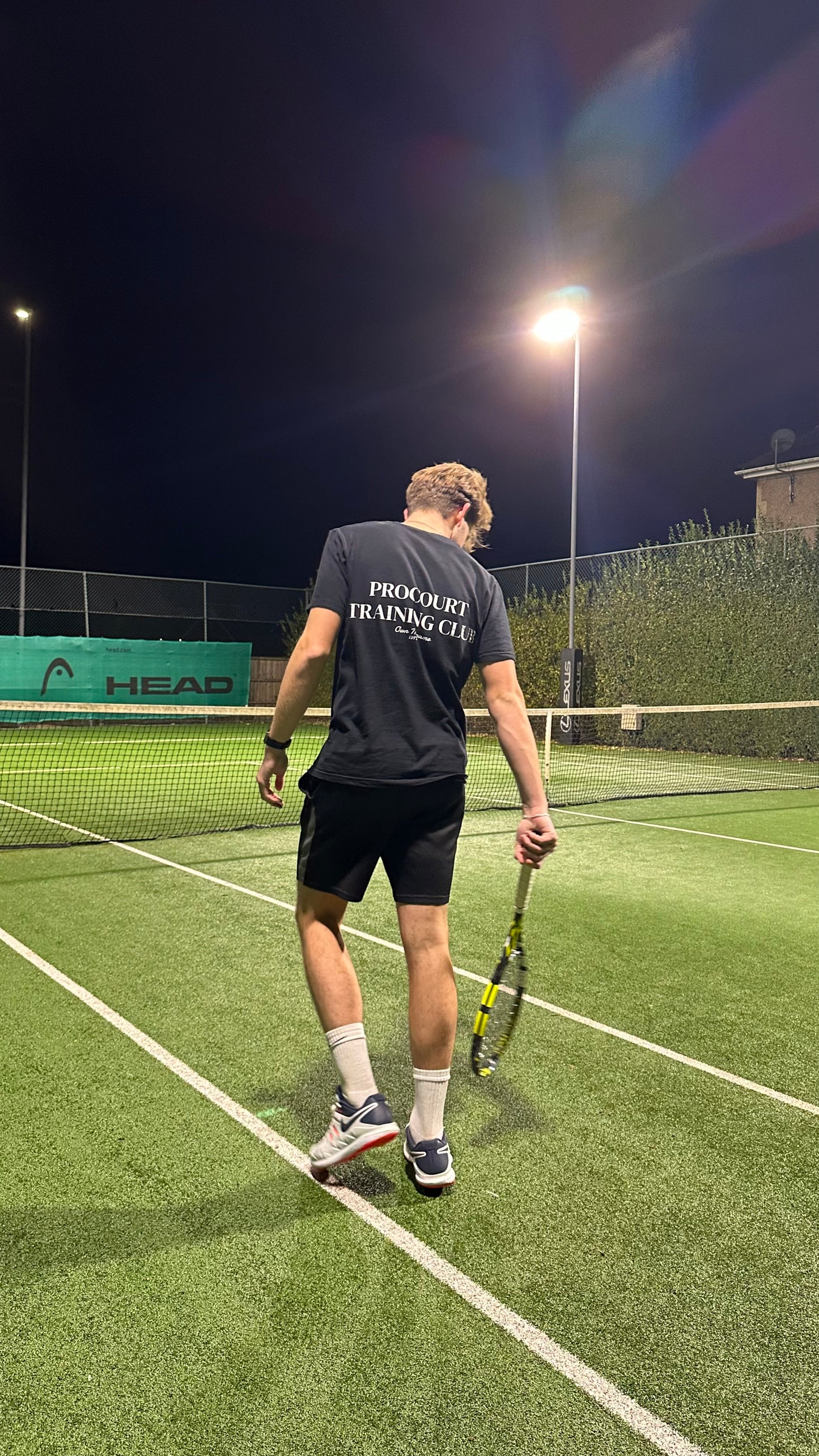 ProCourt Training Club Black T-Shirt